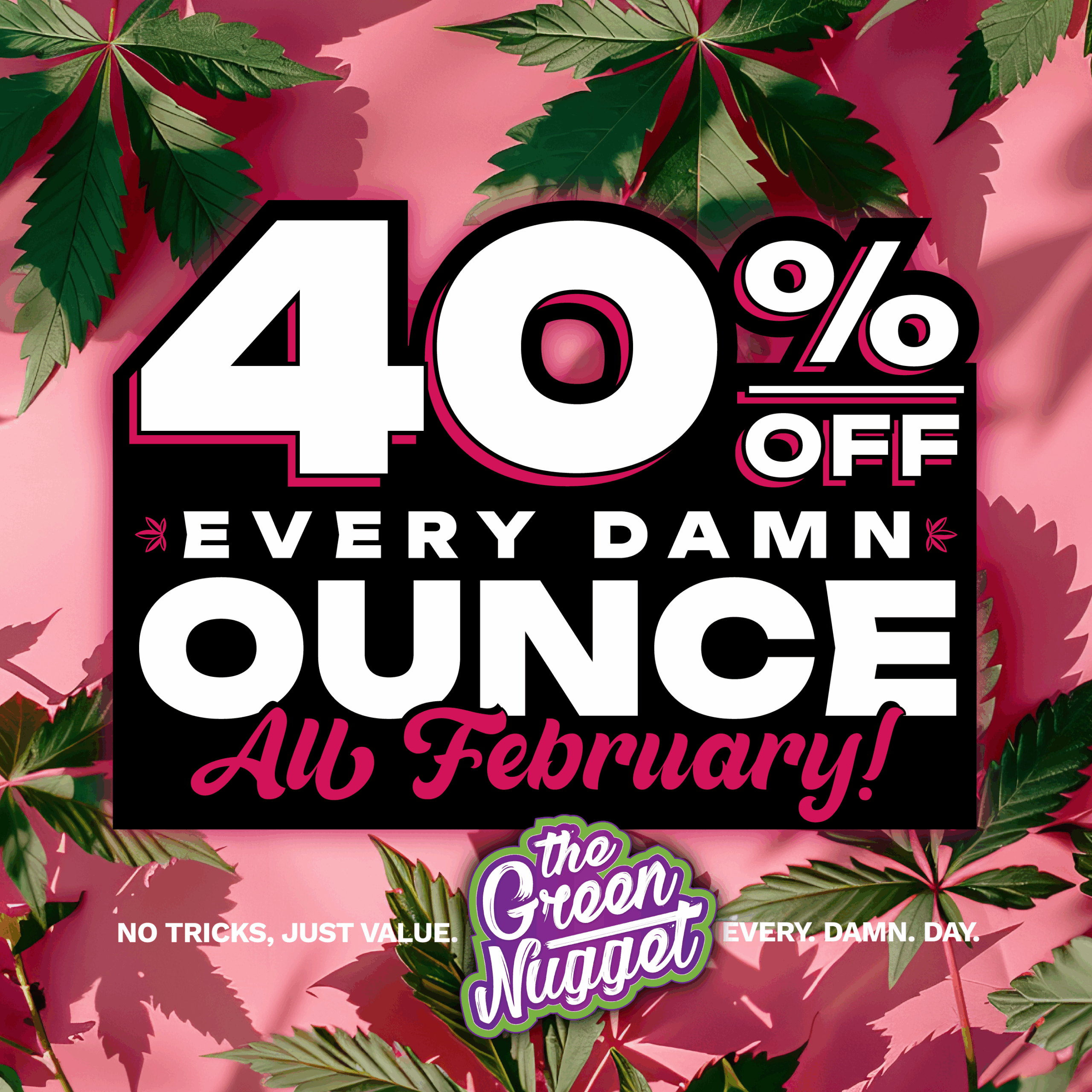40% OFF Ounce Ounces Zip Zips Flower Cannabis Bud Weed Store Pot Shop Dispensary Open now Near Me spokane mead pullman thc cbd hybrid sativa indica the green nugget every damn day smoke local live resin battery glass canna good earth plaid jacket phat panda from the soil