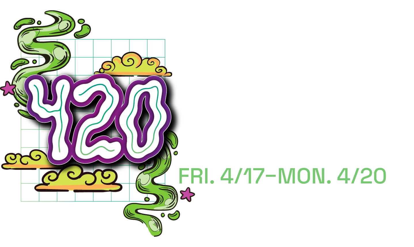 420 four twenty 4:20 4/20 specials stoner cannabis marijuana day celebrate weed holiday pot store dispensary open now near me spokane pullman mead order online live resin vape doorbuster deals dab rso battery hybrid sativa indica weed bud nug budtender the best